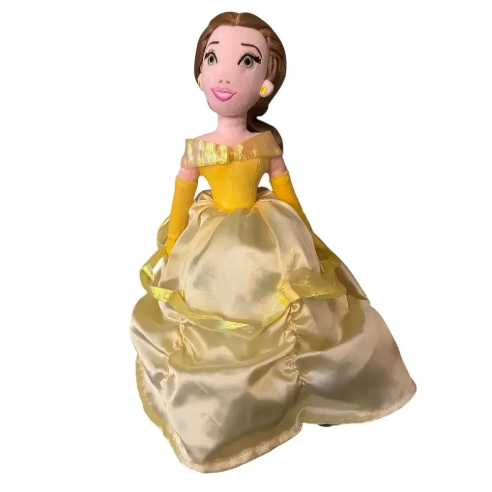 Preloved Disney 12” Princess Cinderella and Belle Double Sided Plush Doll